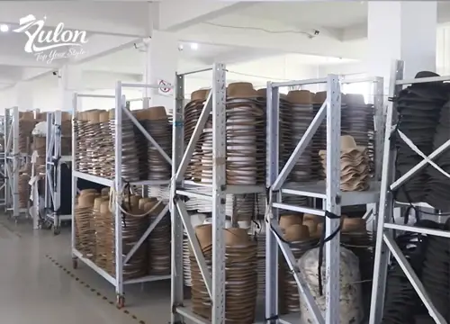 Yulon Apparel Straw Hat Warehouse Corner
